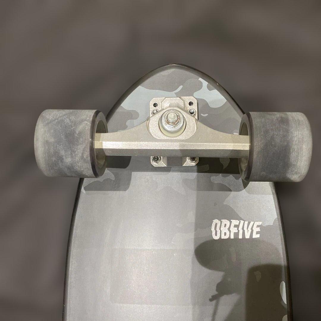 OBFIVE サーフスケート　31 黒カモフラ　USED
