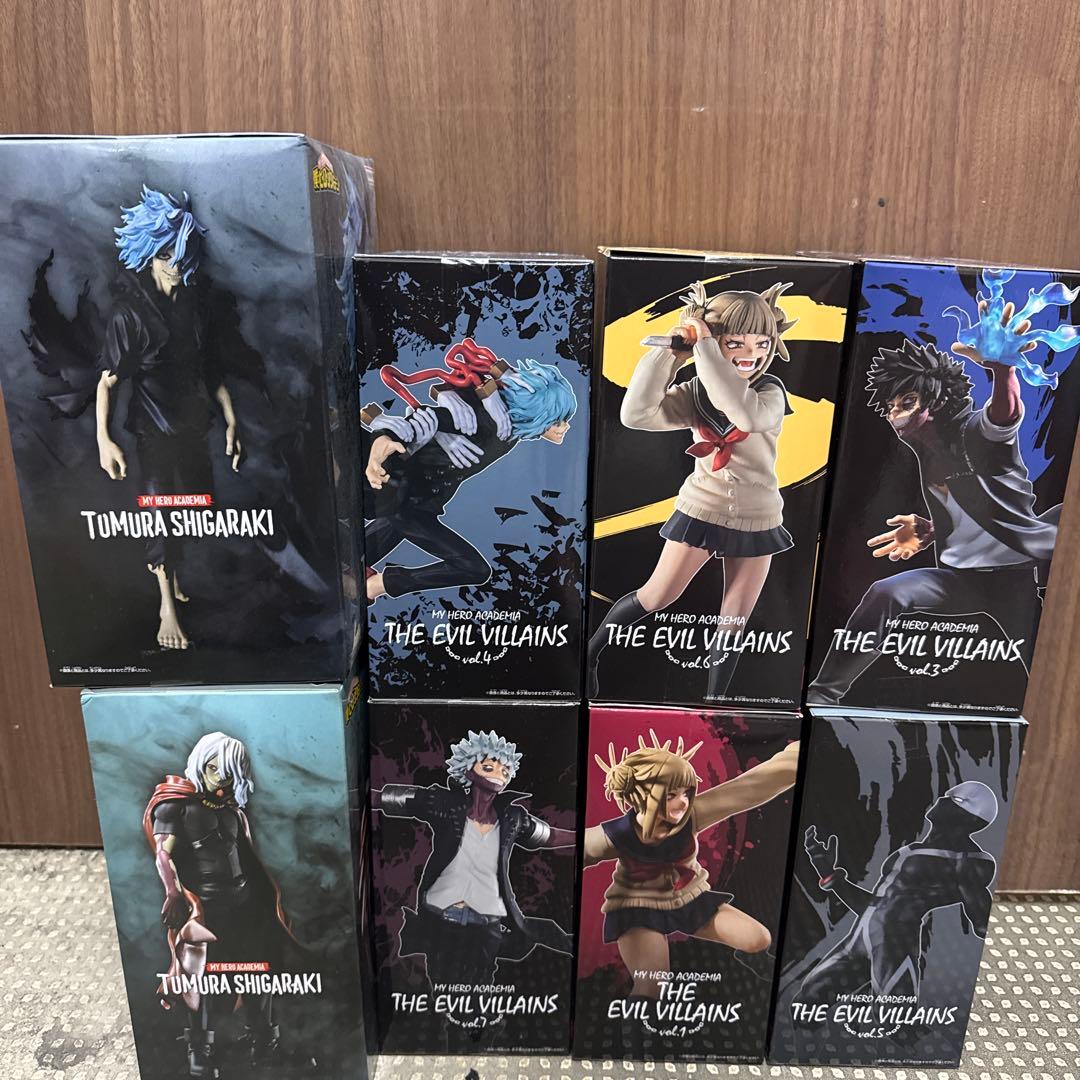 僕のヒーローアカデミア THE EVIL VILLAINS 8体セット
