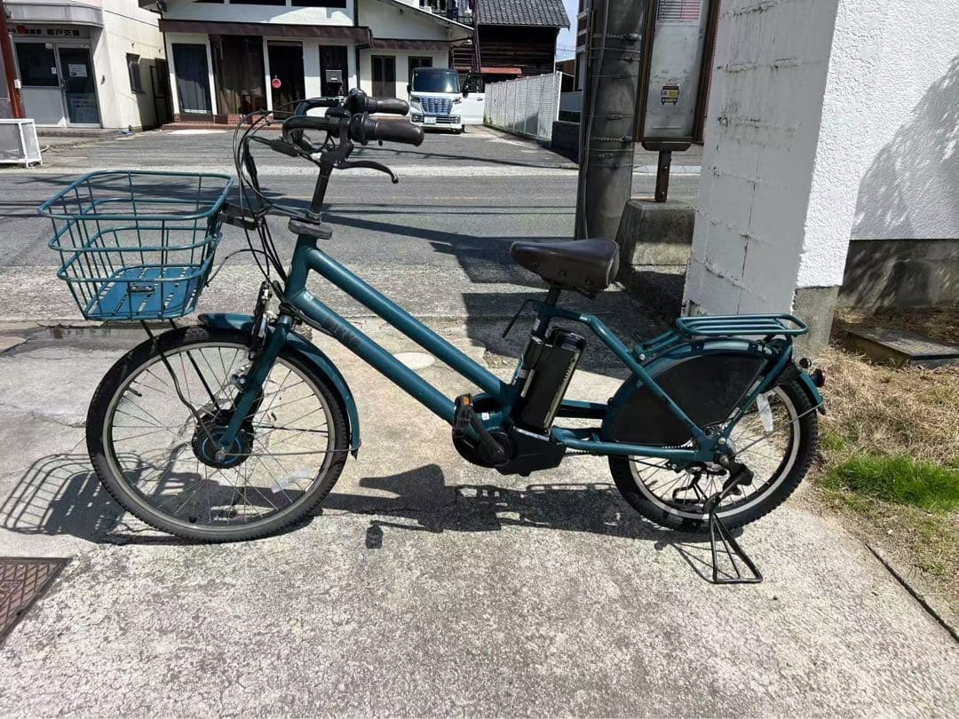 249 ブリヂストン 電動アシスト自転車 前24後20インチ