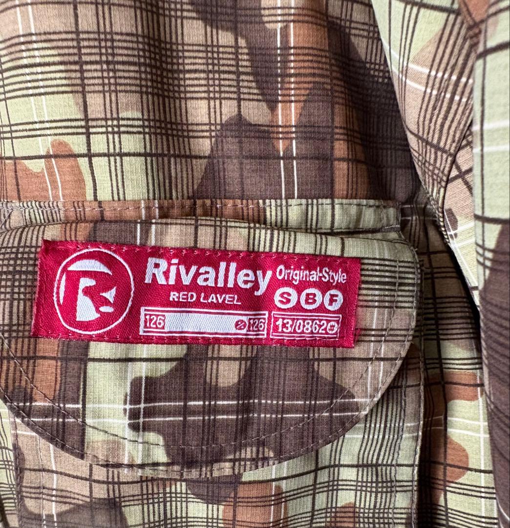 Rivalleyリバレイ厚手　防寒　アウトドア フィッシング　ウェア上下　XL