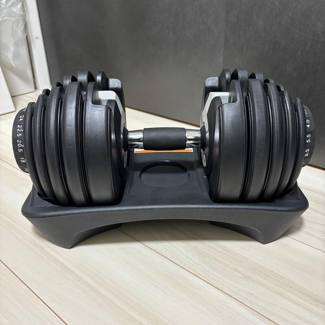 ① BARWING 可変式ダンベル 24kg 2.5-24kg トレーニング