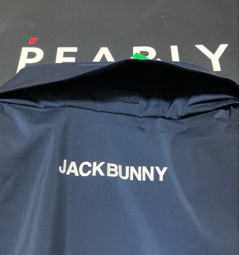 新品 ジャックバニー ラミネートタフタ+フリース 3WAYブルゾン(4)M/紺