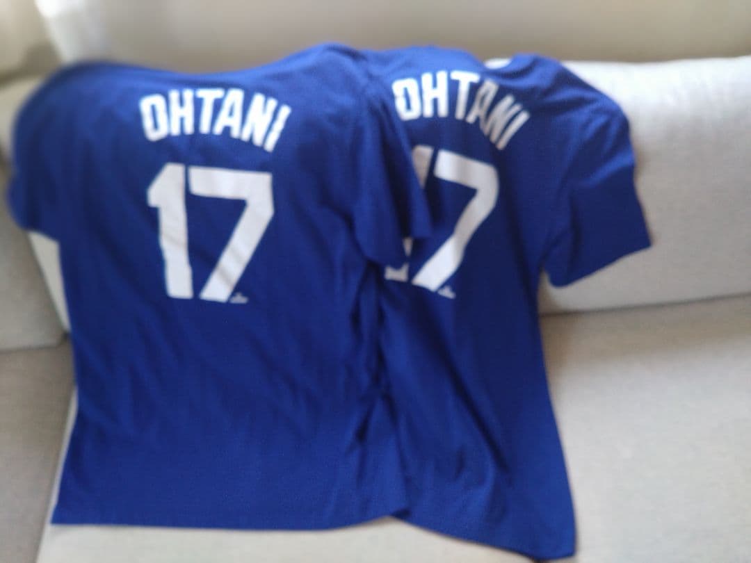 ドジャース 大谷 17 ユニフォーム Tシャツ 2枚セット ナイキDodgers