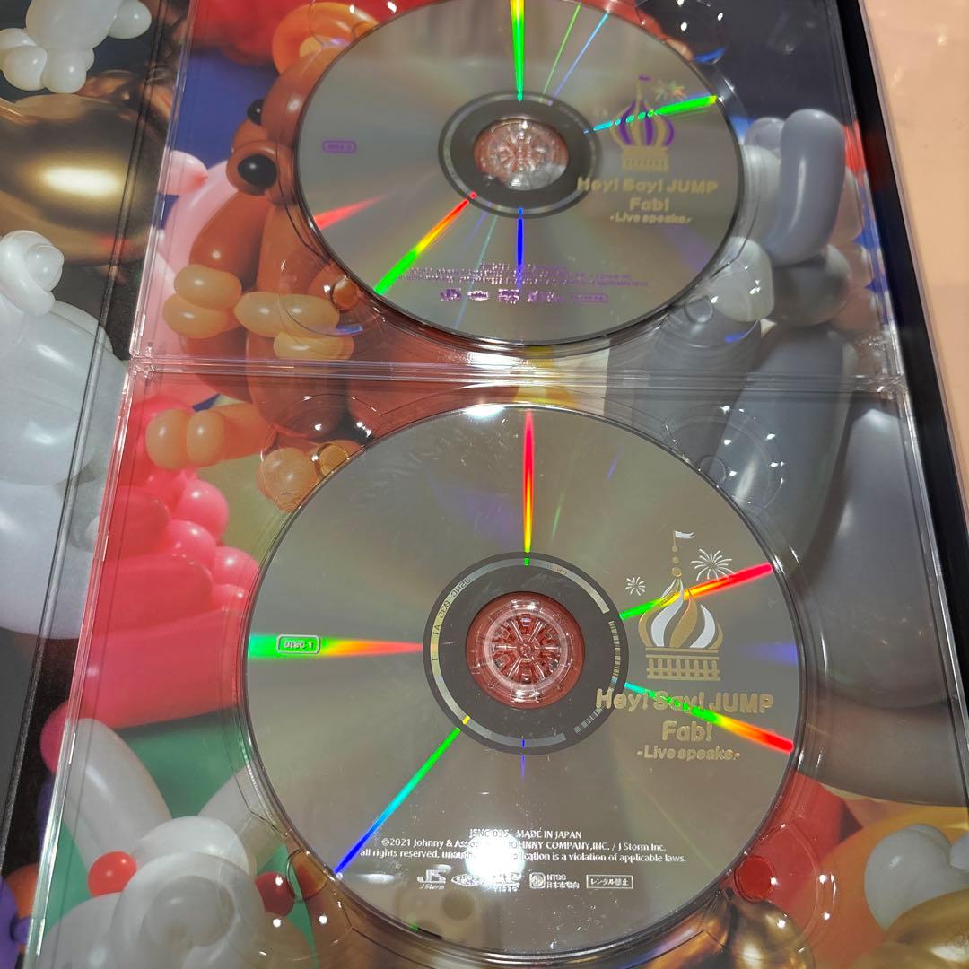 アイドル Hey! Say! JUMP Fab! - Live speaks - DVD
