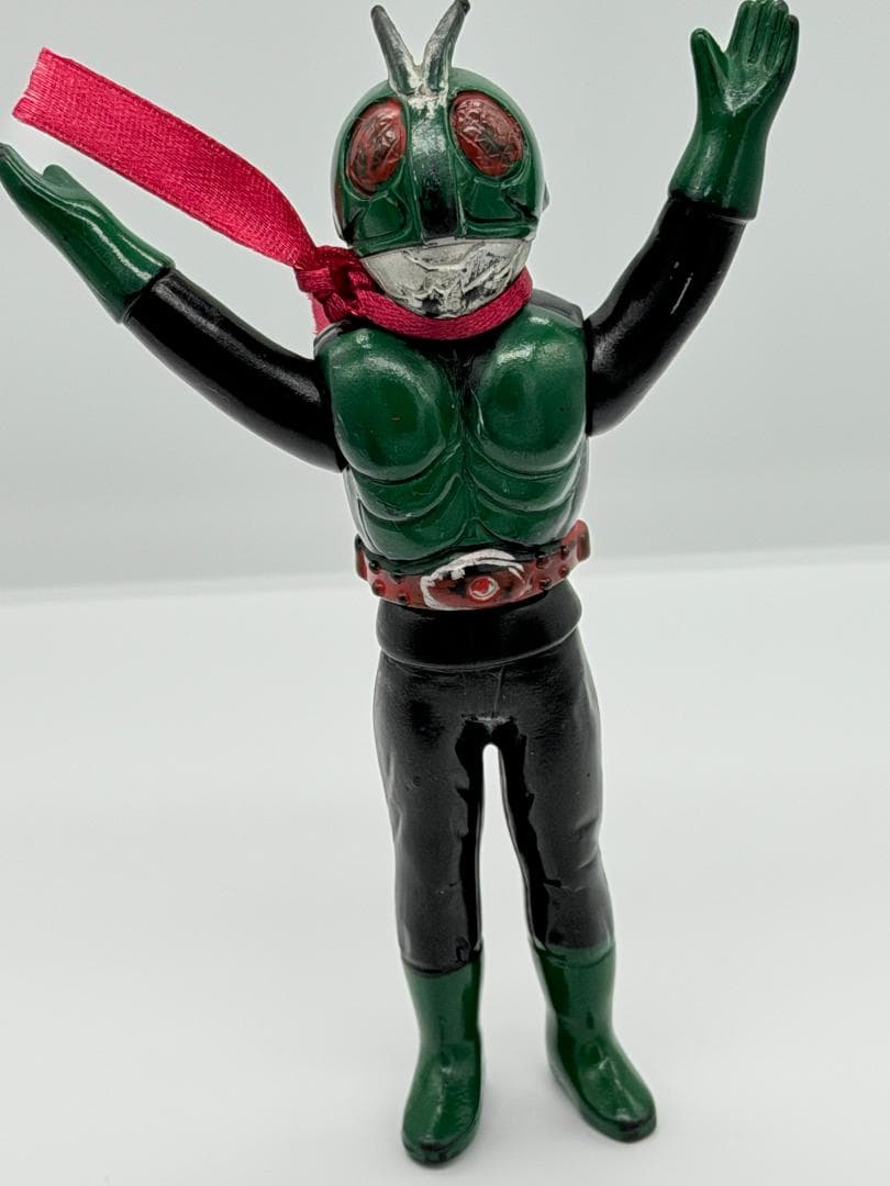 旧バンダイ製 仮面ライダー ソフビ フィギュア　14cm　当時物　レア　希少