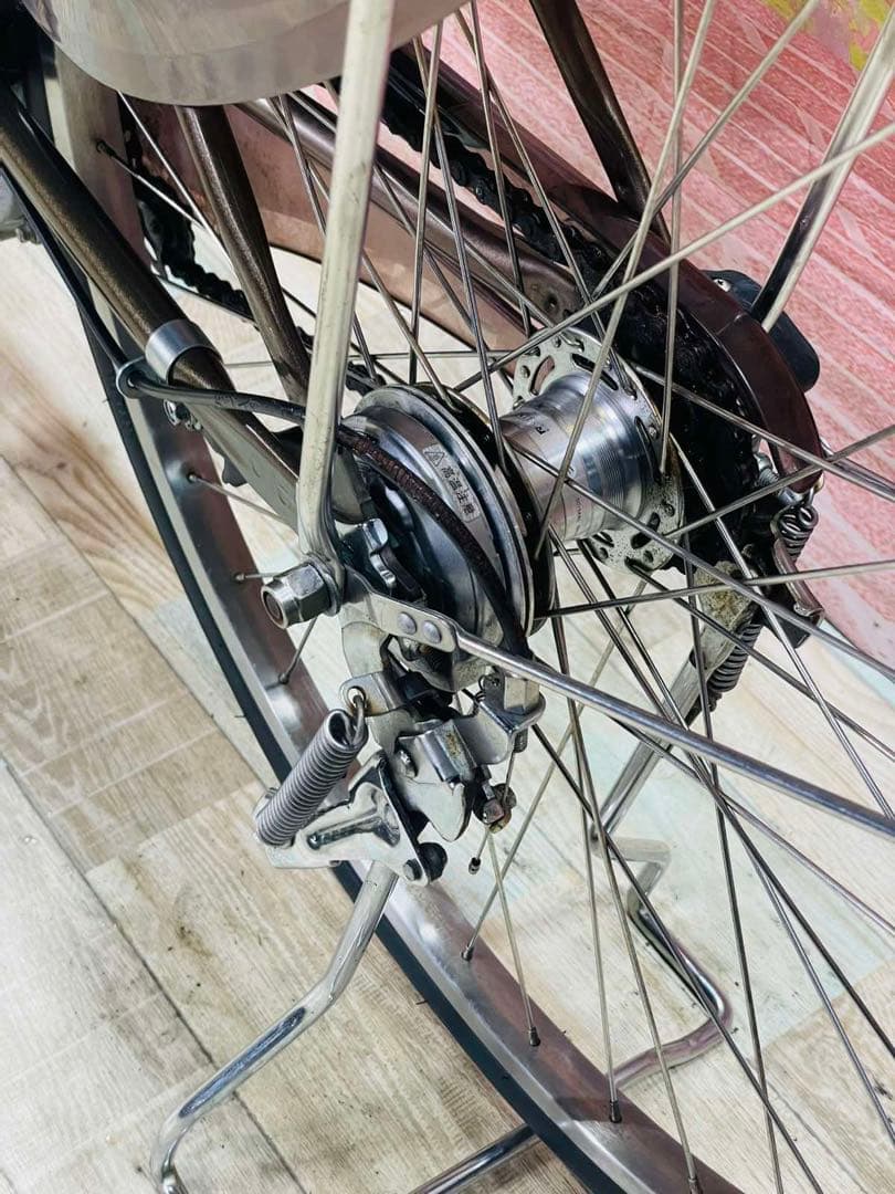 K2914 電動自転車パナソニック ママチャリ26インチ 8Ah 送料無料