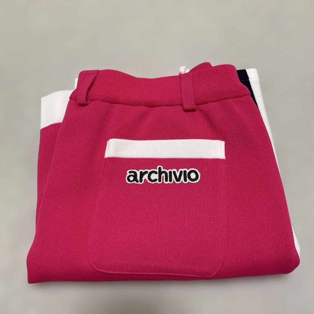 新品タグ付き archivio アルチビオ ピンク スカート ゴルフウェア 38