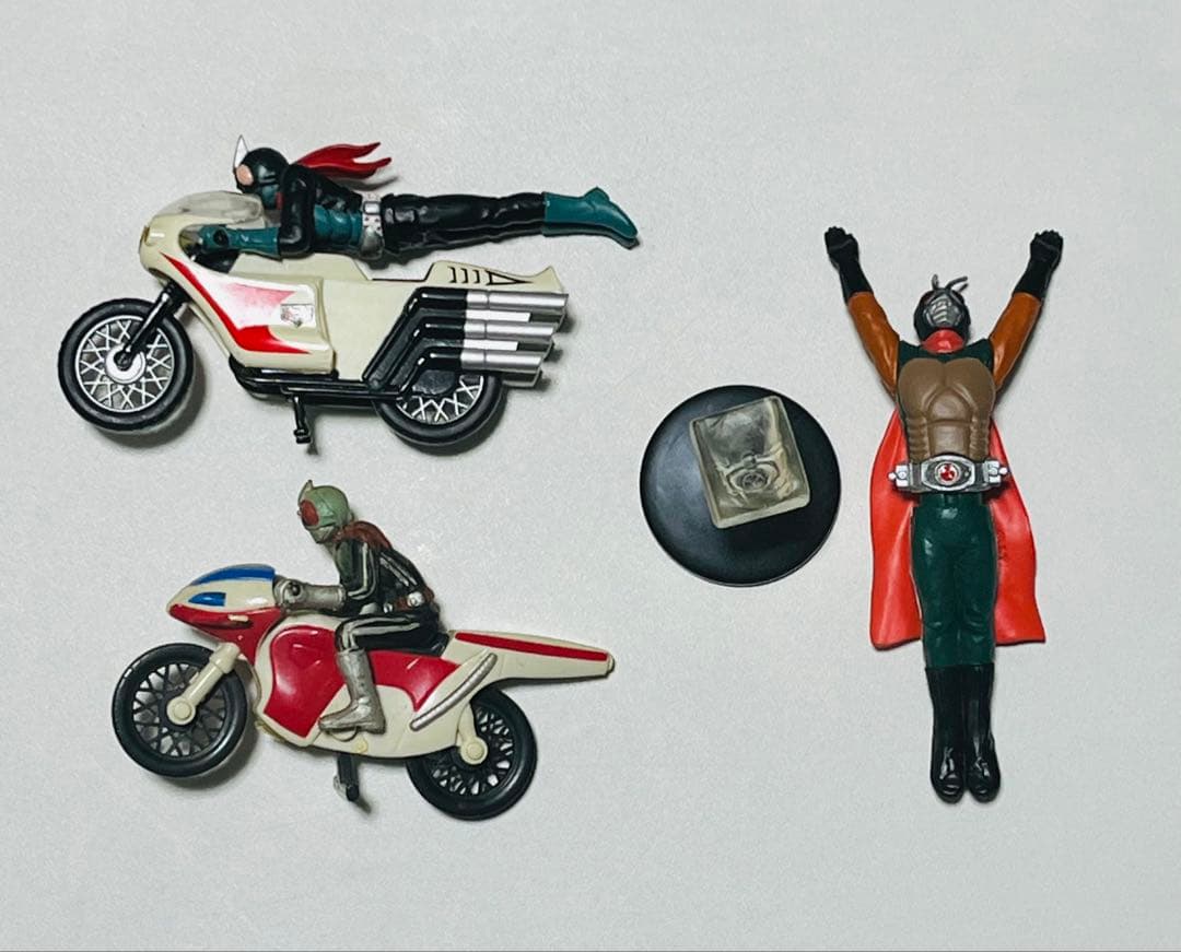 仮面ライダー まとめ売り ポピニカ サイクロン号 当時ものフィギュア 他10点