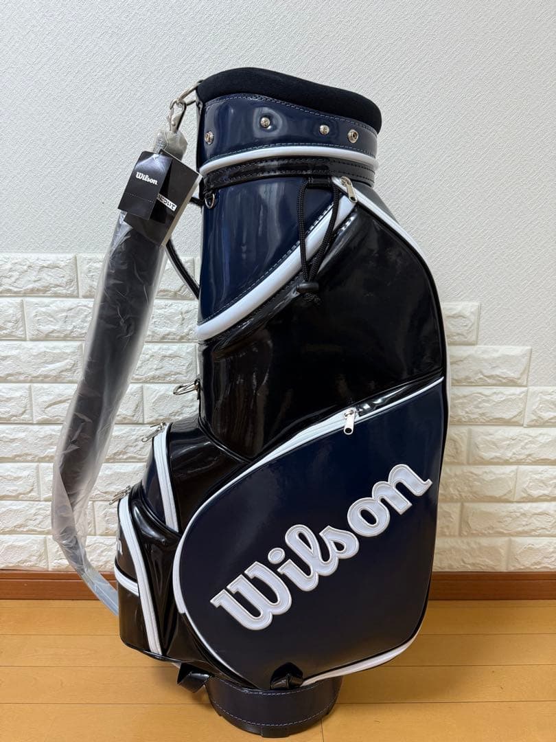 最終値下げ！【Wilson】新品！！キャディバッグとゴルフクラブ5本セット
