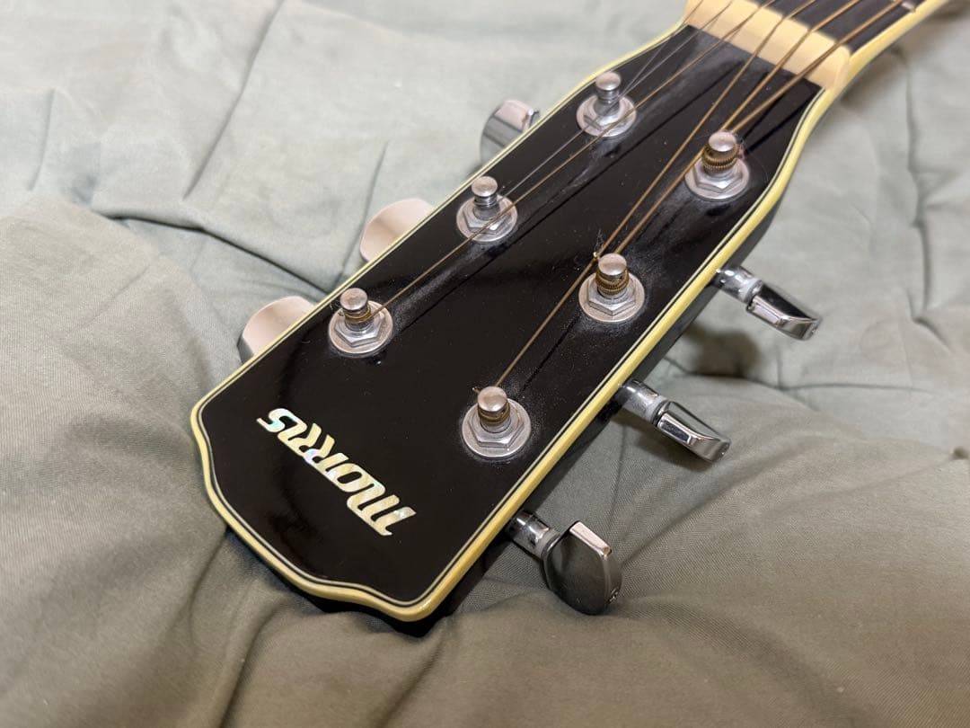 出会った時が最後のチャンス！トップ単板Morris F-12BLK美品