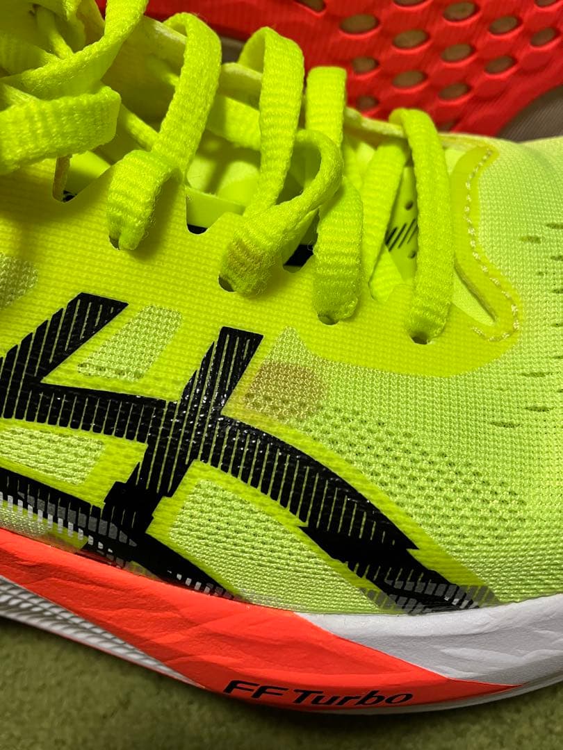 asicsマジックスピード4 24.5cm 汚れアリ