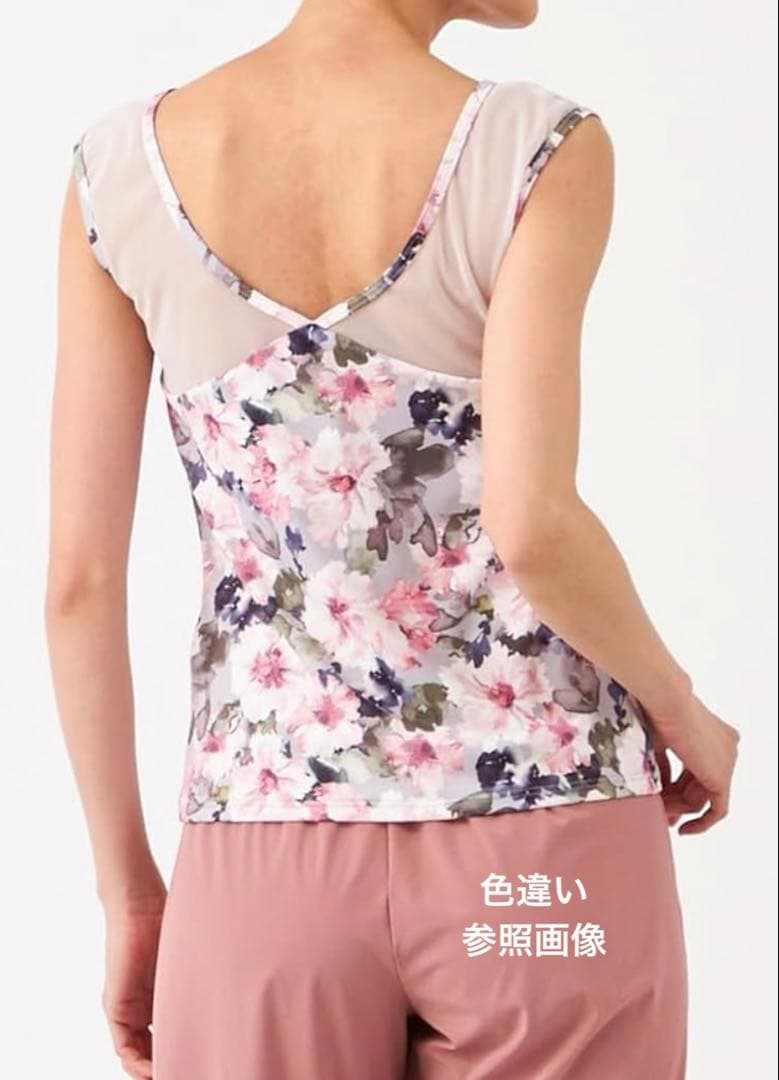【新品】Chacott チャコット　花柄プリントトップス　定価14300円