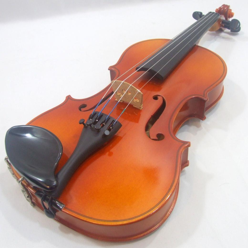 鈴木バイオリン 1/4 No220 未使用弓 ケース 弦新品 メンテ済