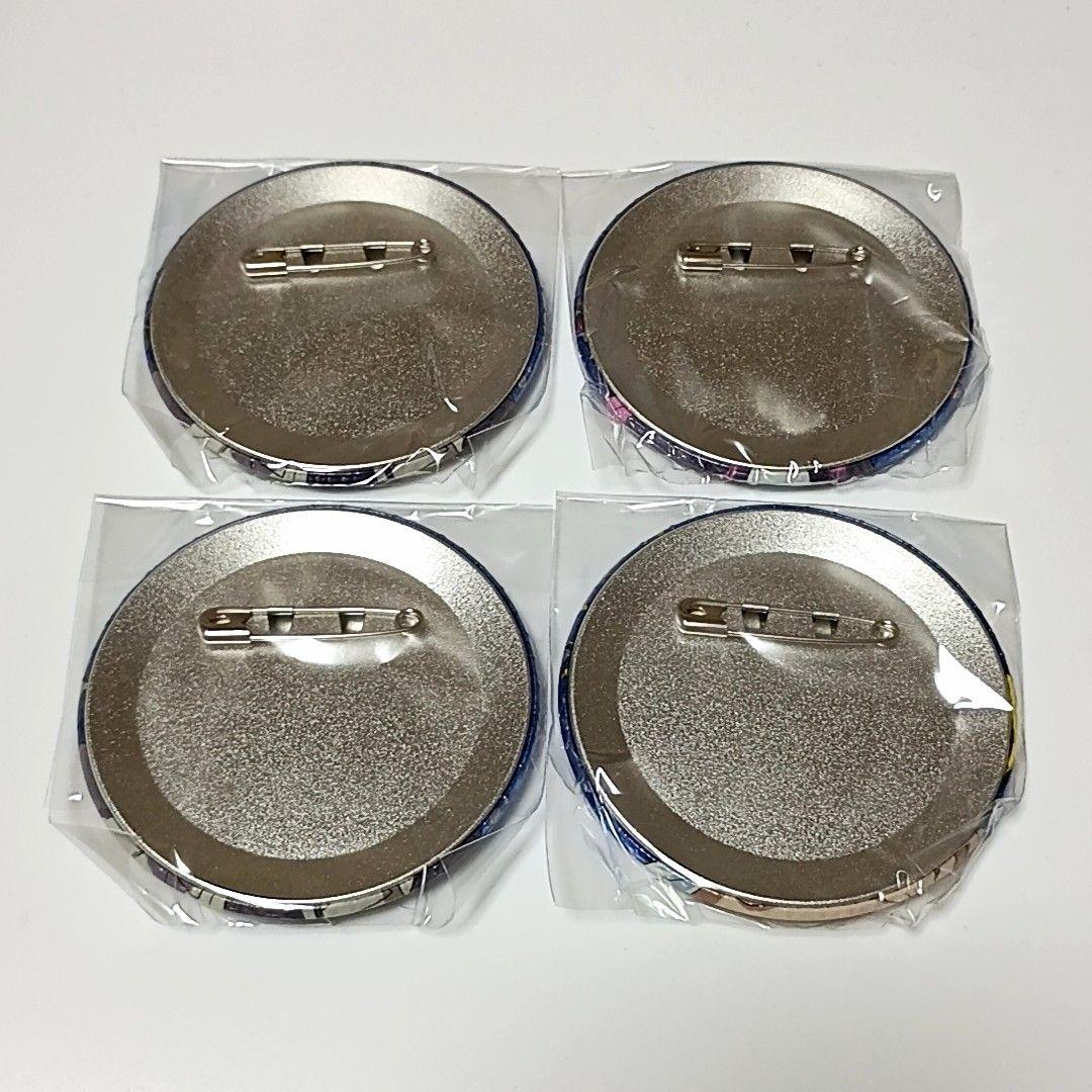 ブルーロック ホログラム缶バッジ GIGO限定 凪 千切　蜂楽 ペンキ　4点