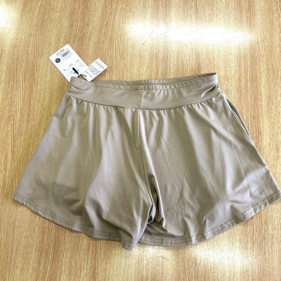 Admiral レディーステニスウエア　ハーフパンツ　　ベージュ　L