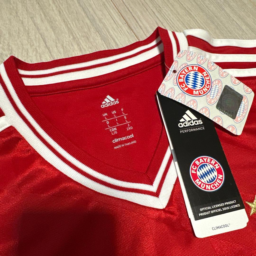 adidas Bayern Munchen レッドジャージ　UK Lサイズ