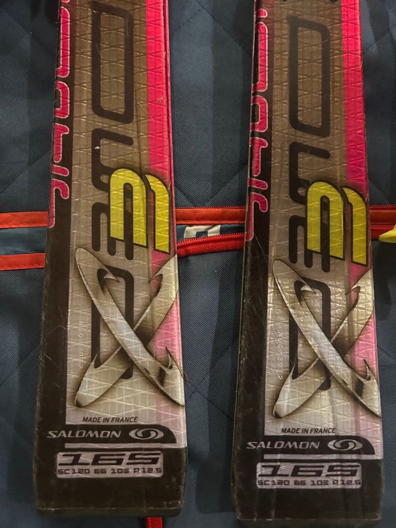 スキーセット サロモン スキー165cm ブーツ 25 25.5 salomon