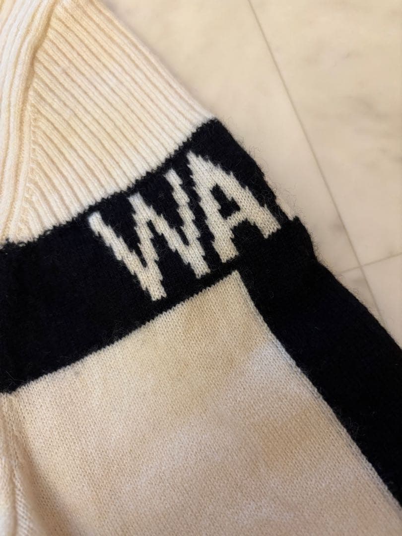 WAAC ワック カシミヤ　タートル　ニット