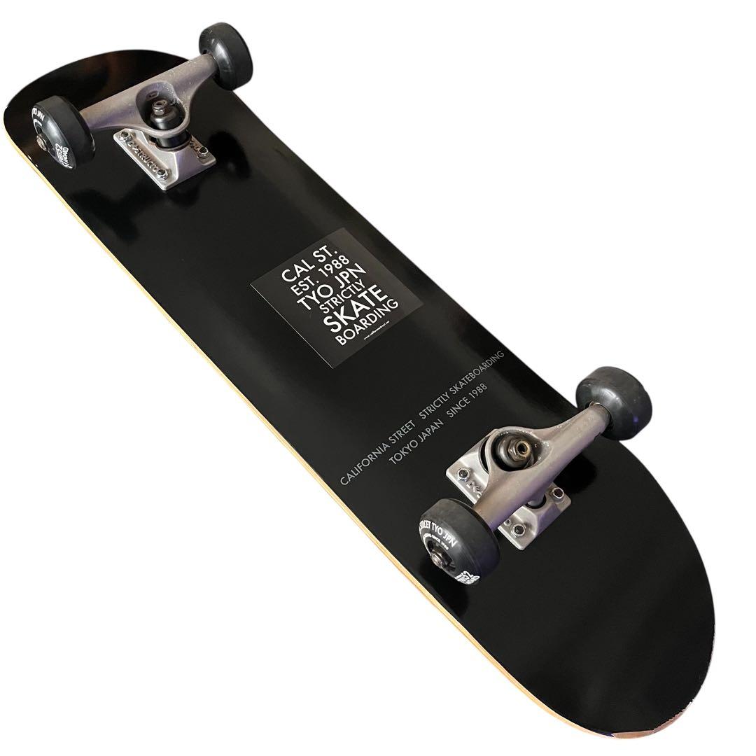 CALIFORNIA STREET スケートボードSIMPLE BLACK
