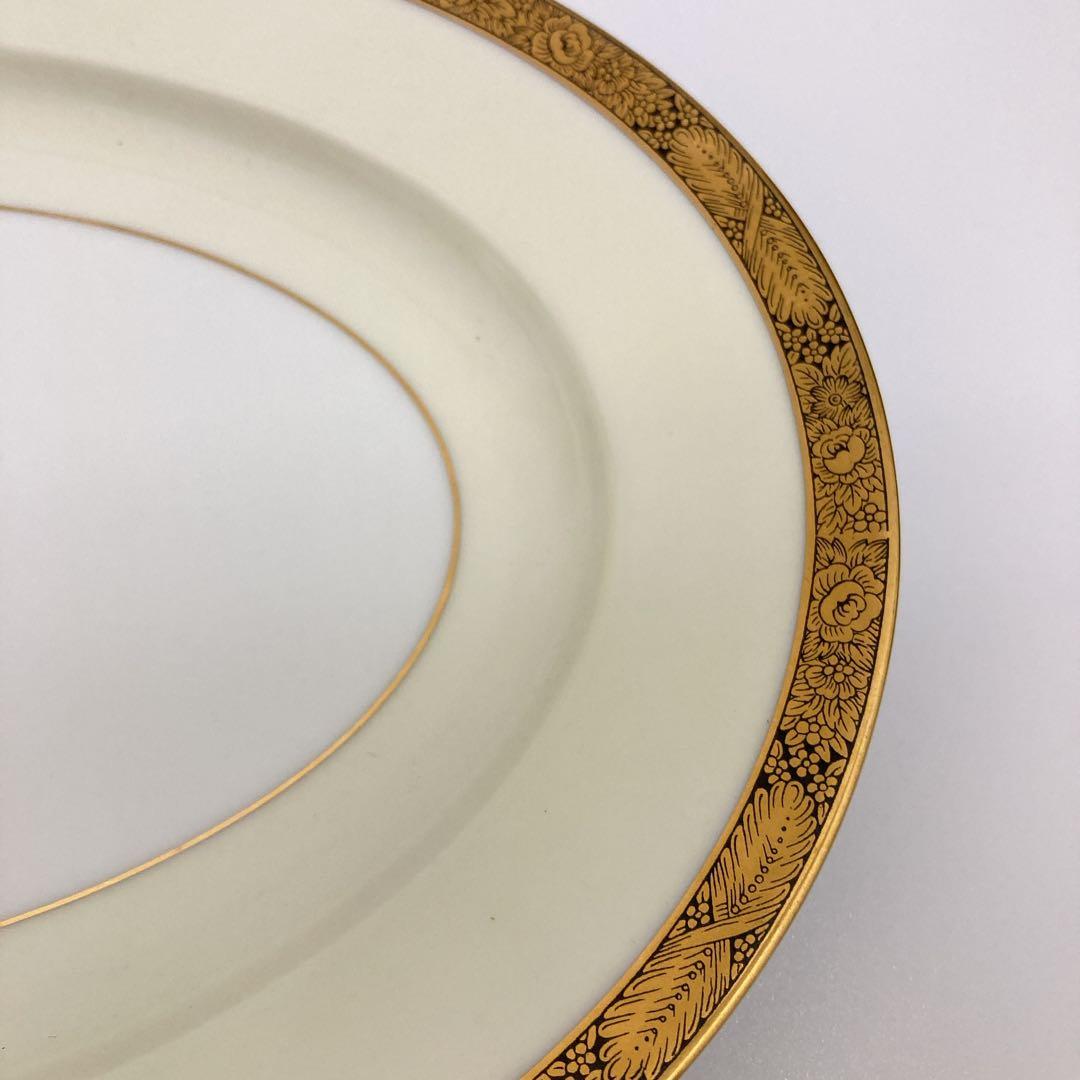 【美品】ノリタケ オーバル皿　大皿 GOLDKIN 廃盤品　5675
