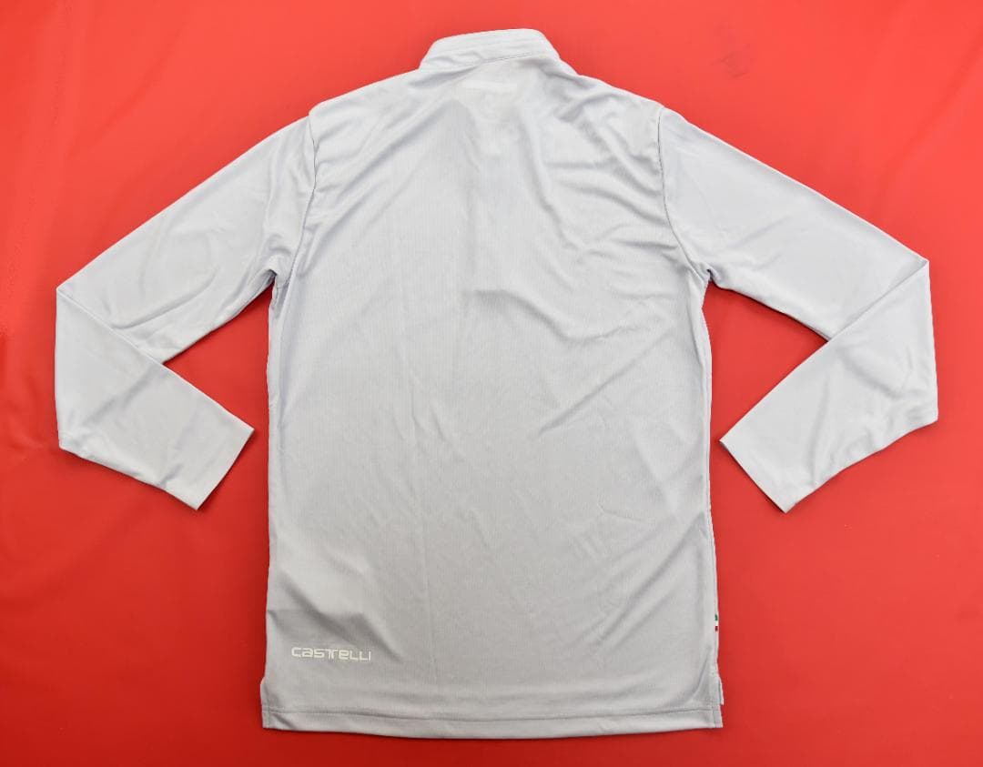 Castelli Tech Henley 長袖 T シャツ size:M