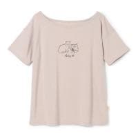 【人気】チャコット　Nelaライン　コラボ　Tシャツ　猫　バレエ