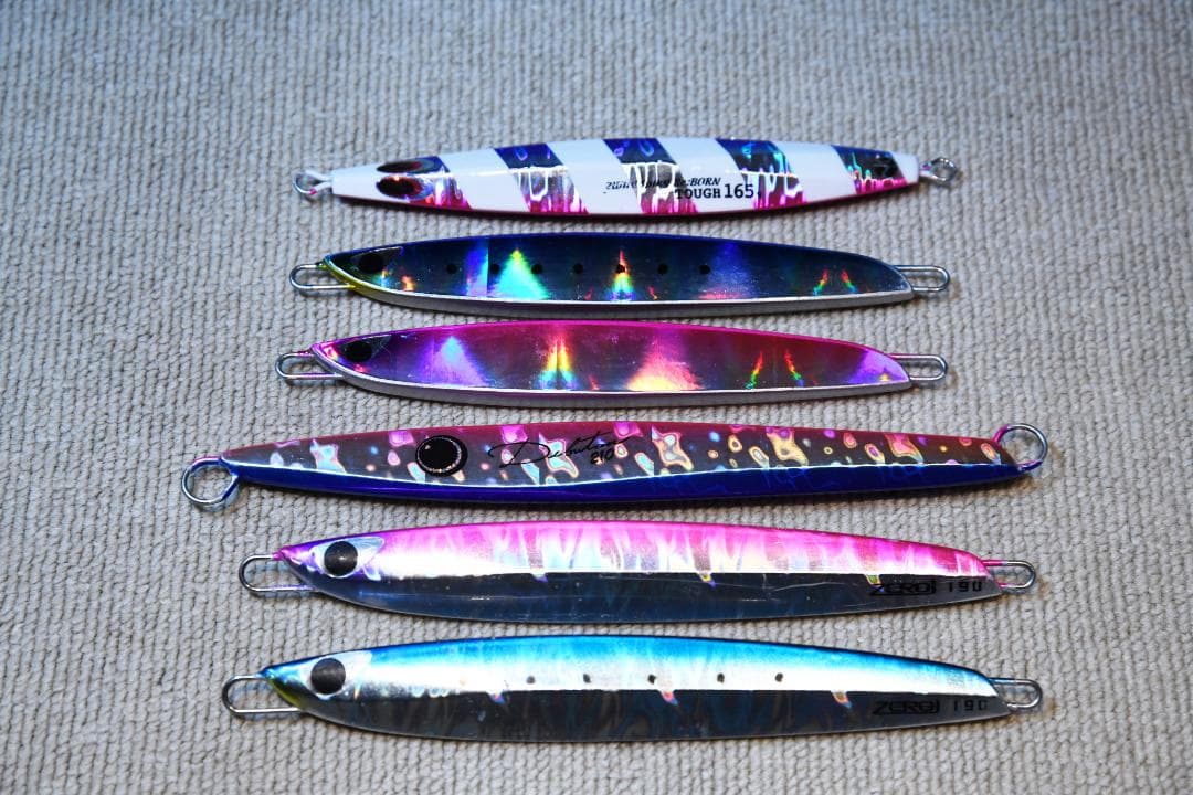 ジギング（ジグ）11本セット！スイムライダー・CB正宗その他新品と美品！