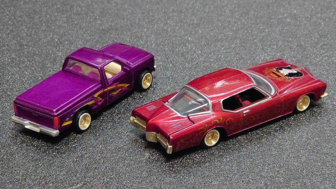 ミニカー LOWRIDER Revell Chevy S-10 & Riviera