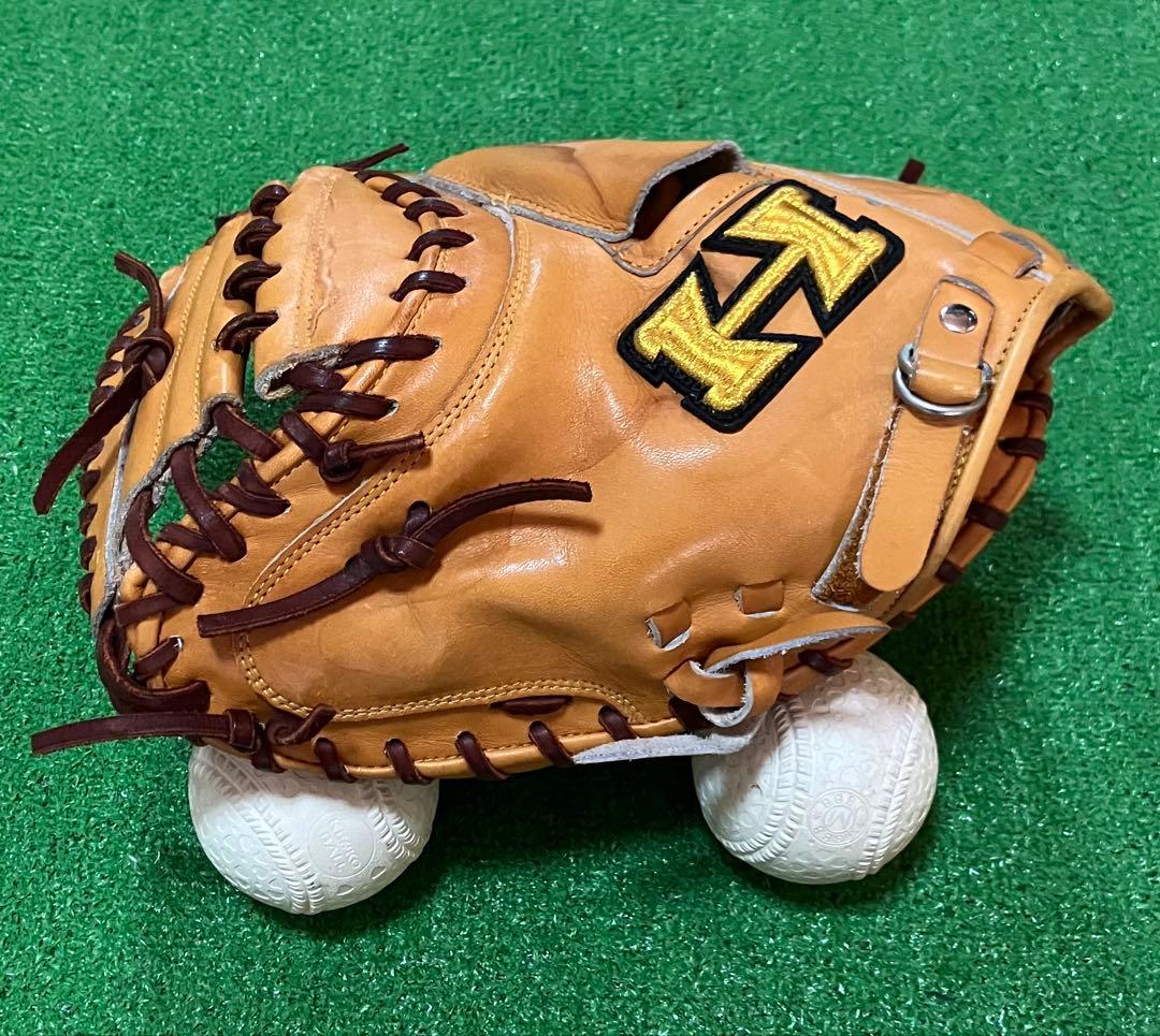 一般 硬式野球 キャッチャーミット ハイゴールド NPC-120 左投げ