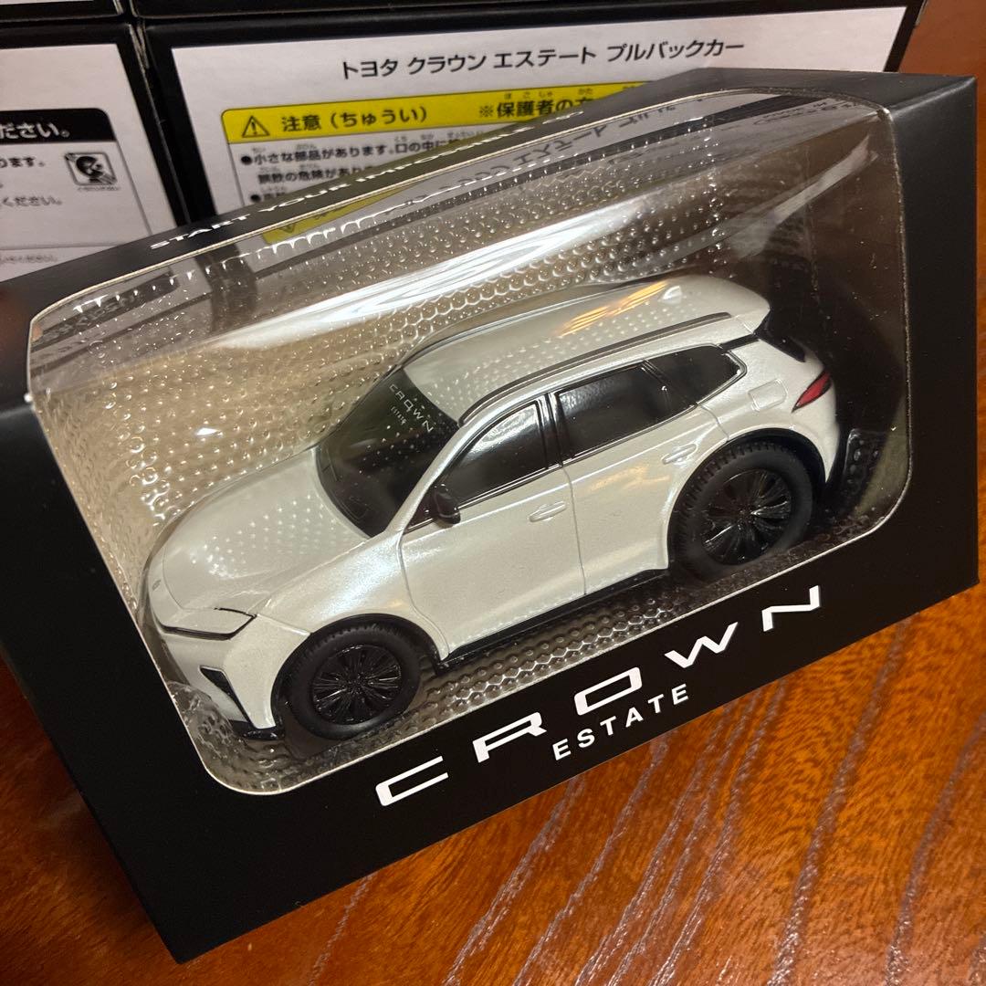 5台セットトヨタ ミニカー CROWN ランクル プルバックカー エステート