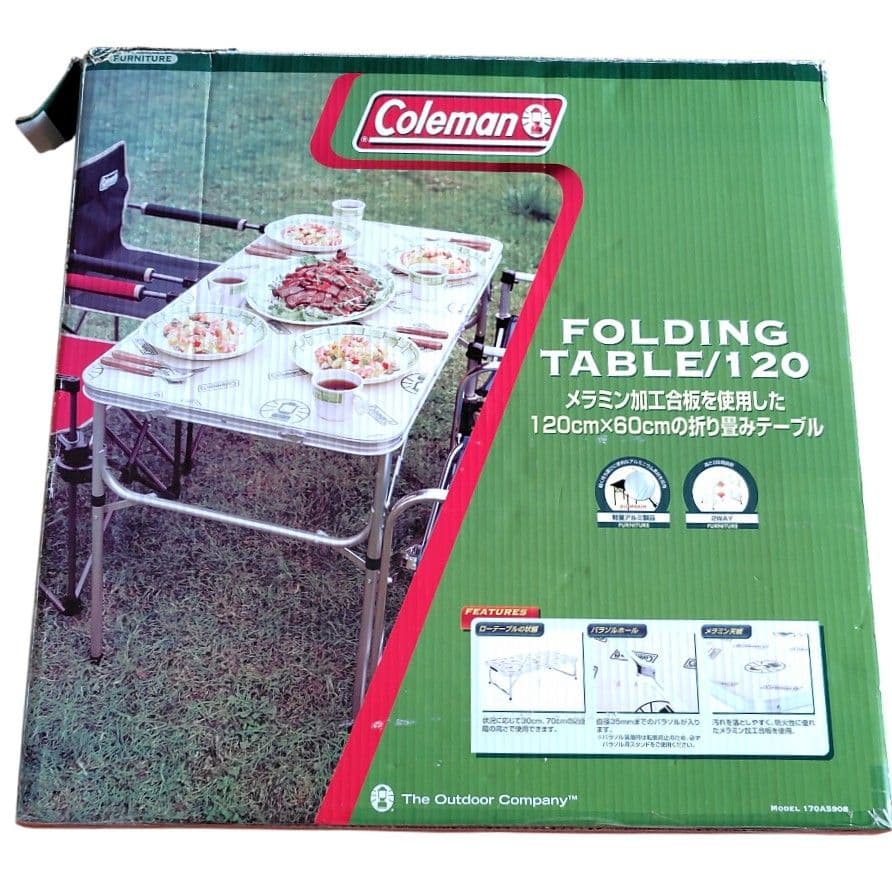 Coleman コールマン 120cm 折りたたみ テーブル