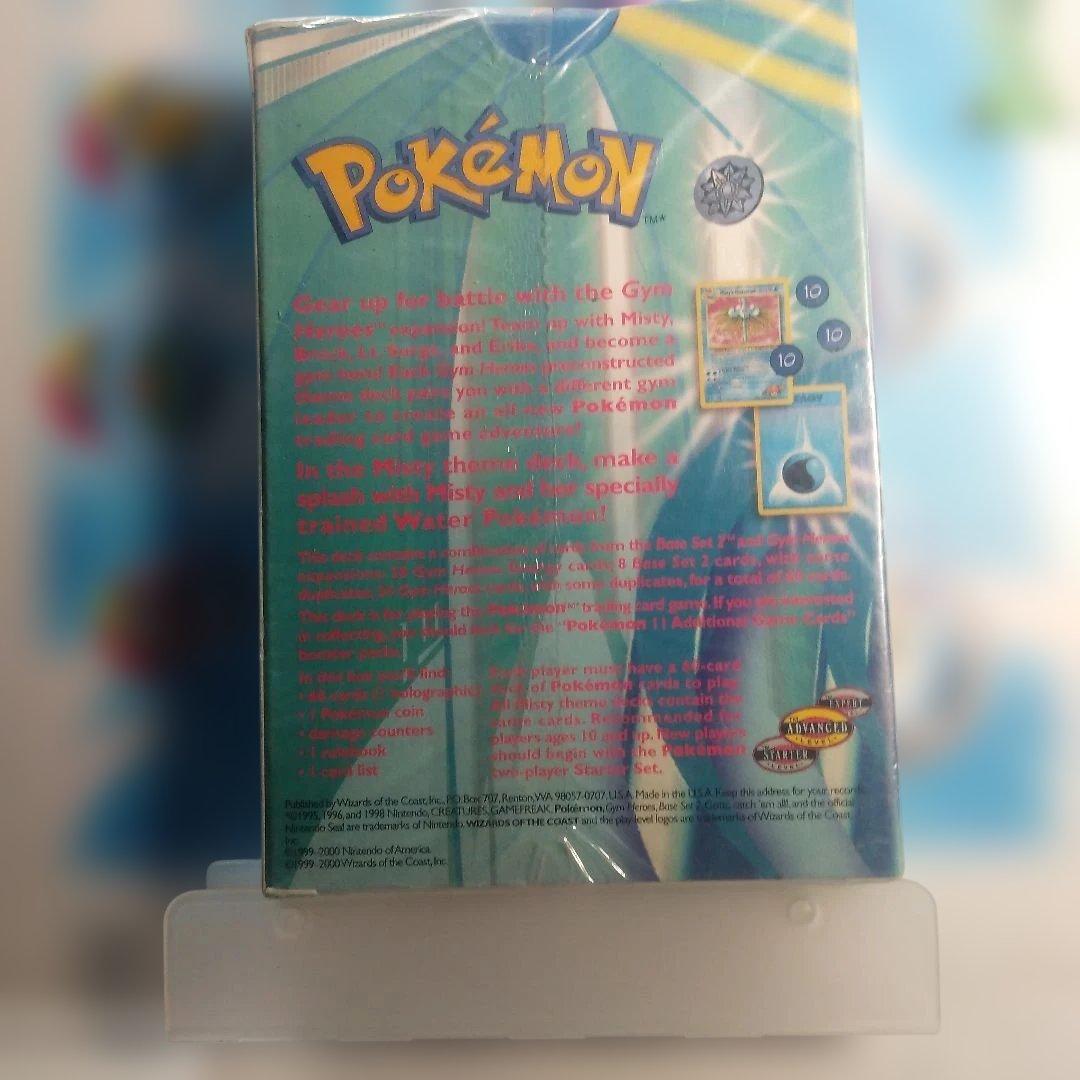ポケモンカードゲーム Mistyテーマデッキ カスミ絵柄 未開封品