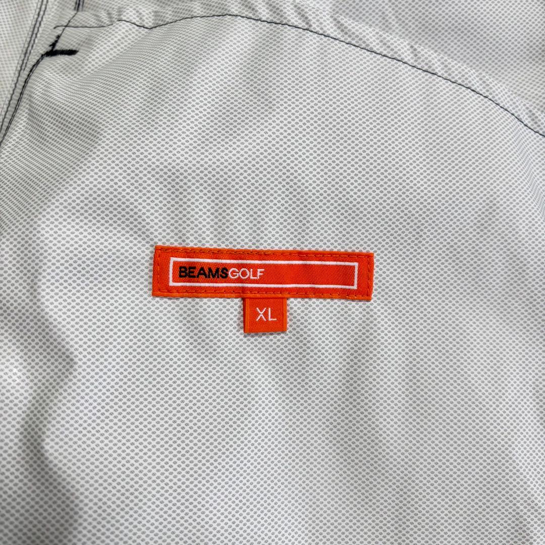 極美品✨ ビームス ゴルフ レイン セットアップ 紺 白 ユニセックス XL