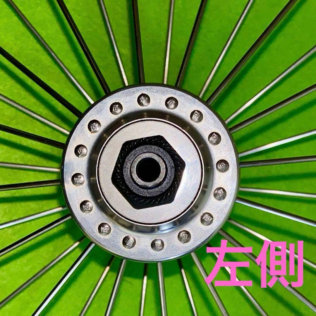 【ミニベロ・フロント用】 HE20インチ 完組みホイール／カンパ＆ＤＴスイス