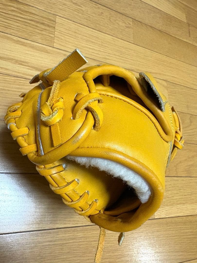 リンドスポーツ 硬式グローブ ラベルなし 投手 オールラウンド 練習用 軟式