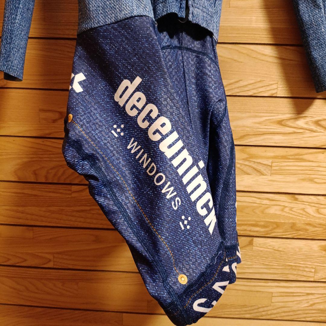 支給品 Alpecin Deceuninck スキンスーツ　アルペシン　デニム