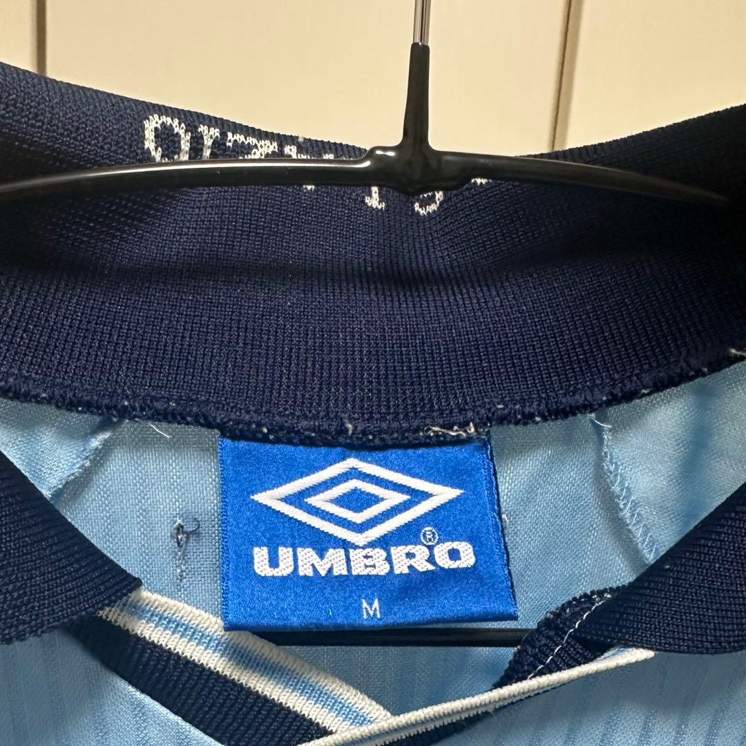 90s UMBRO ラツィオ ユニフォーム 襟付き CIRIO 水色 MセリエA