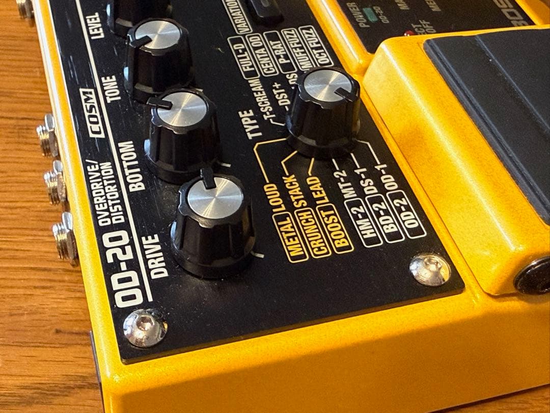 BOSS OD-20 OVER DRIVE / DISTORTION 台湾製