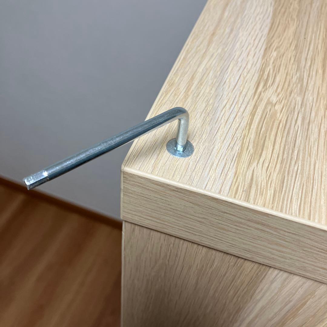値下げ※イケア　IKEA　カラックス　シェルフユニット　インサート付き
