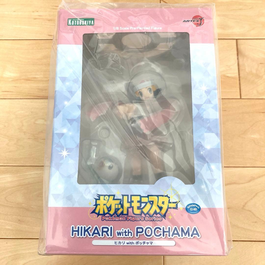 新品未開封 ポケットモンスター ヒカリ with ポッチャマ 1/8 フィギュア