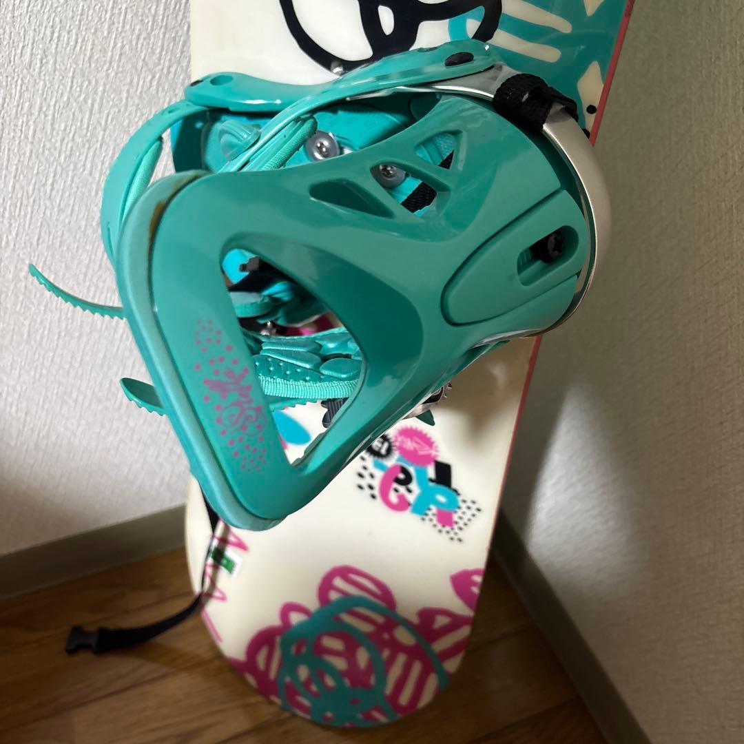 K2 KANDI 137cm キャンバー × ビンディング