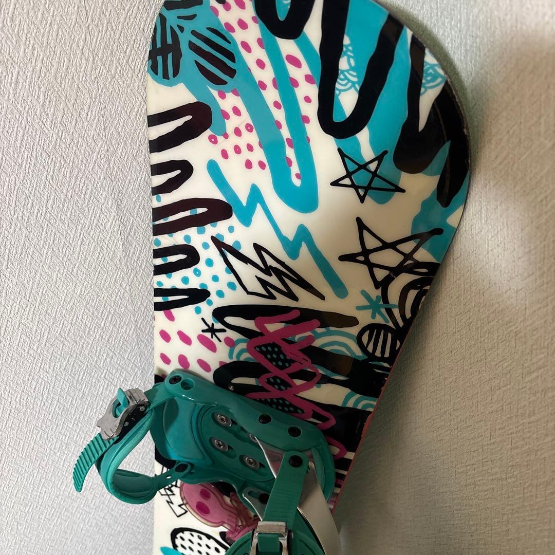 K2 KANDI 137cm キャンバー × ビンディング