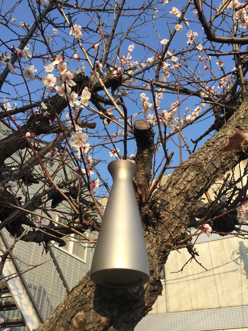 チタン徳利　titanium 　スキットル　酒筒　とっくり