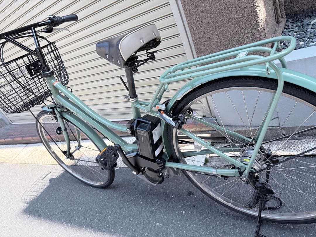 大阪府　ヤマハ　電動アシスト自転車 シティタイプ ミントグリーン