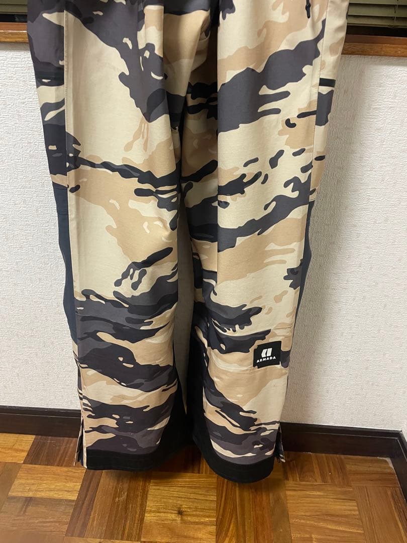 ARMADA ジャケット ビブパンツ 上下セット 迷彩 Lサイズ