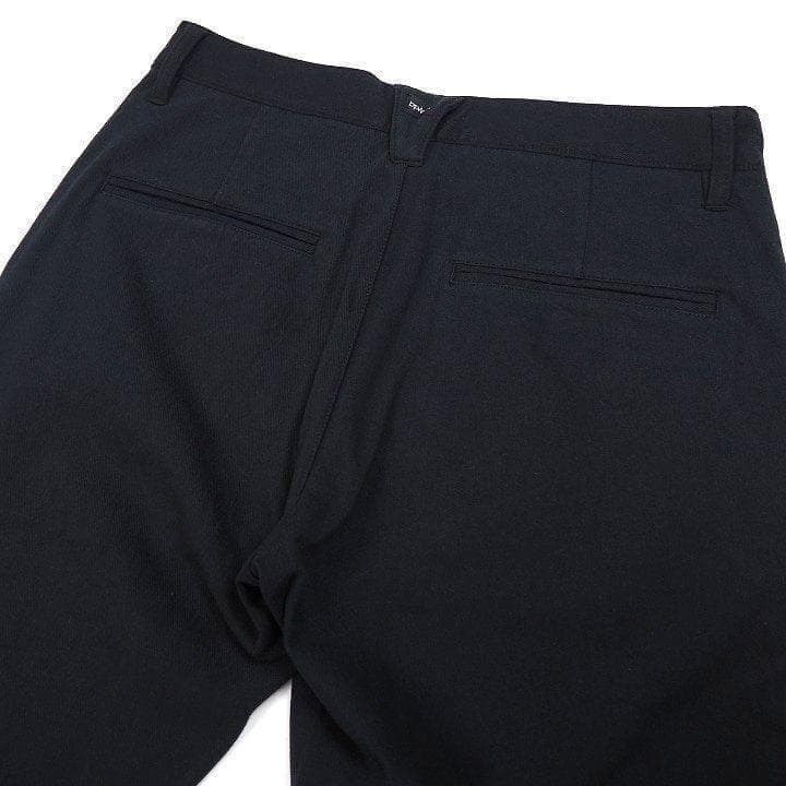 新品 ナノ ユニバース ゴルフ 裏起毛 ストレッチ 5ポケット パンツ 黒 XL