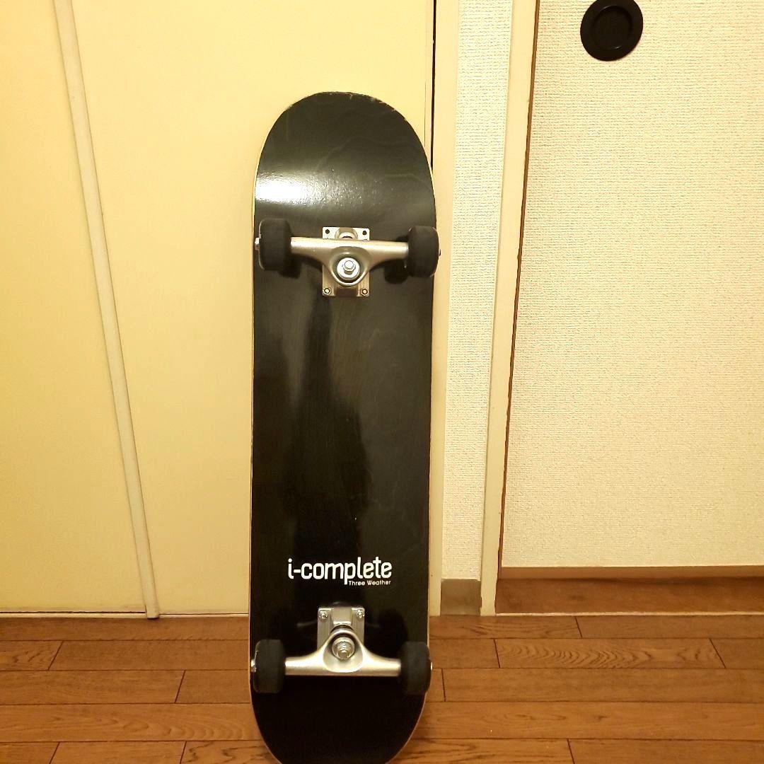 スリーウェザー i-complete キッズ スケボー ブラック コンプリート