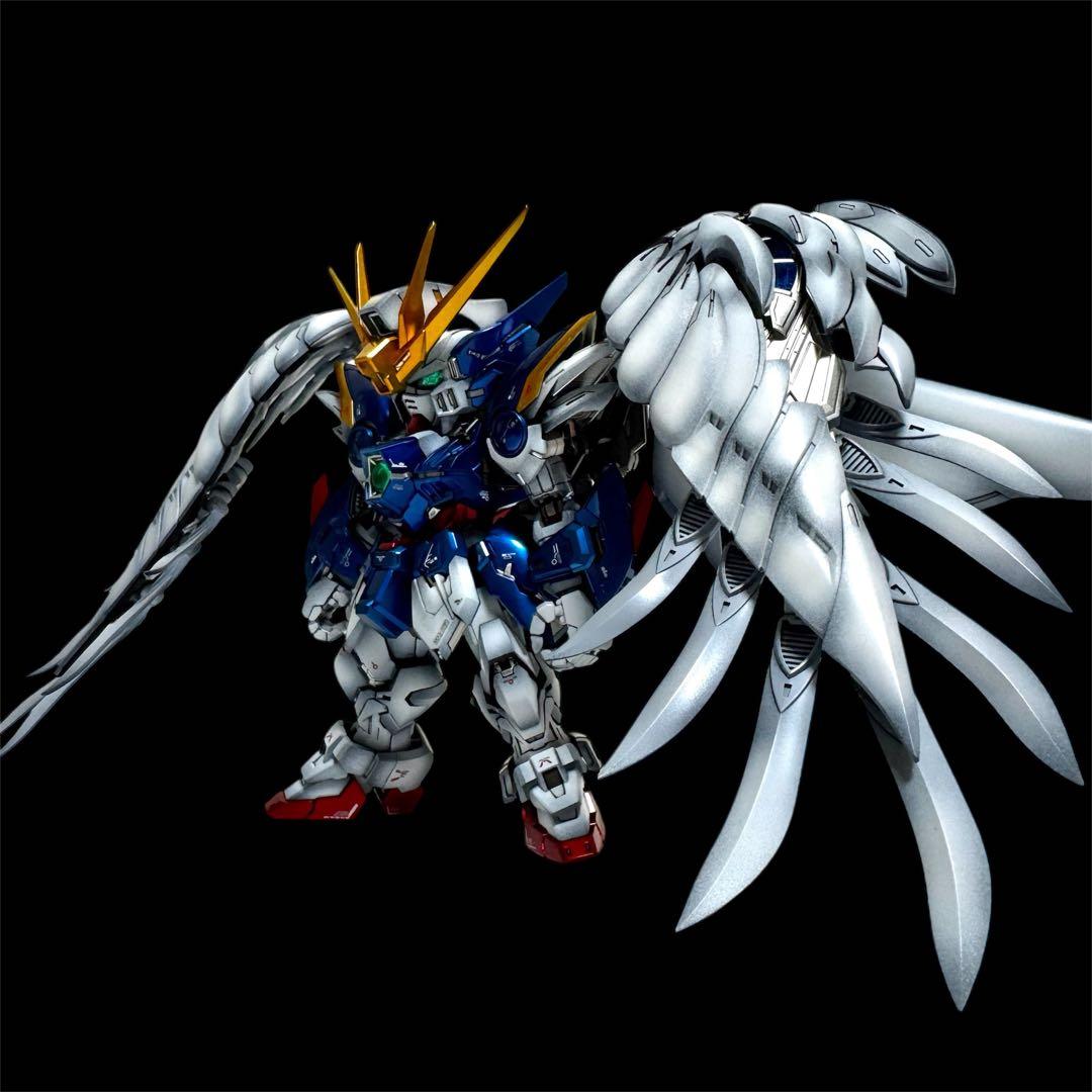 MGSD ウイングガンダムゼロEW 塗装済み完成品 ガンプラ