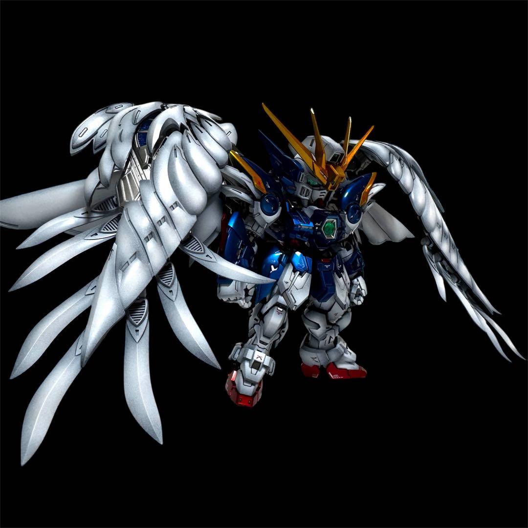 MGSD ウイングガンダムゼロEW 塗装済み完成品 ガンプラ