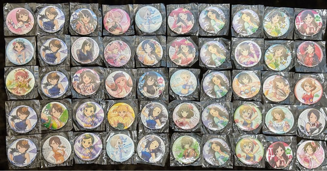 アイドルマスター シンデレラガールズ プライズ 缶バッジ 260個 まとめ売り